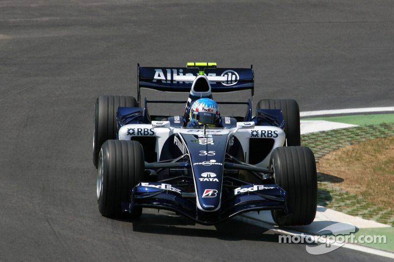 2006: Александр Вурц и Педро де ла Роса, Williams, тренировки