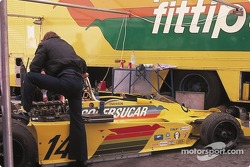 The Copersucar Fittipaldi paddock area