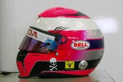 Photoshoot: helmet of Franck Montagny