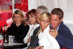 Corina Schumacher, Barbara Stahl, Rolf Schumacher, Sebastian Stahl and his girlfriend Sarah