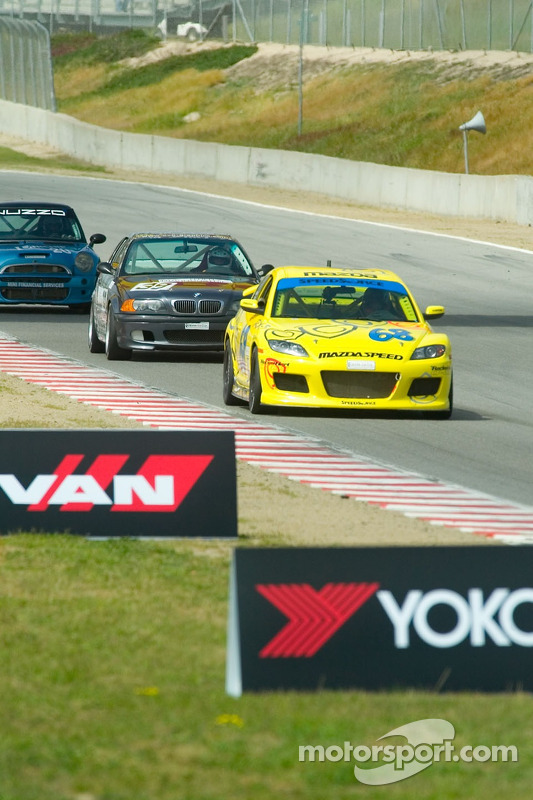 #68 SpeedSource Mazda RX-8: Scott Schlesinger, Ken Dobson