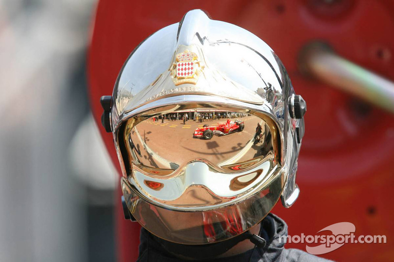 Reflejo de Michael Schumacher