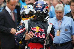 Fernando Alonso avec David Coulthard