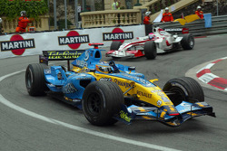 Fernando Alonso fête sa victoire