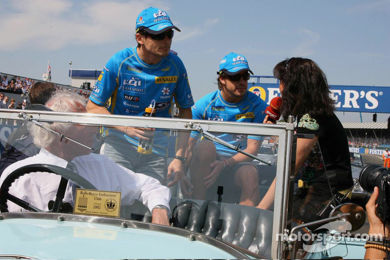 Giancarlo Fisichella ve Fernando Alonso