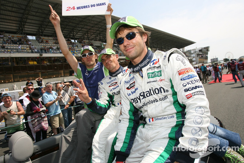 Franck Montagny, Eric Hélary et Sébastien Loeb