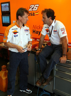 Mike Leitner et Alberto Puig