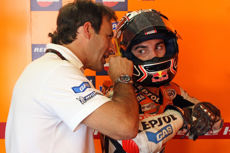 Alberto Puig y Dani Pedrosa