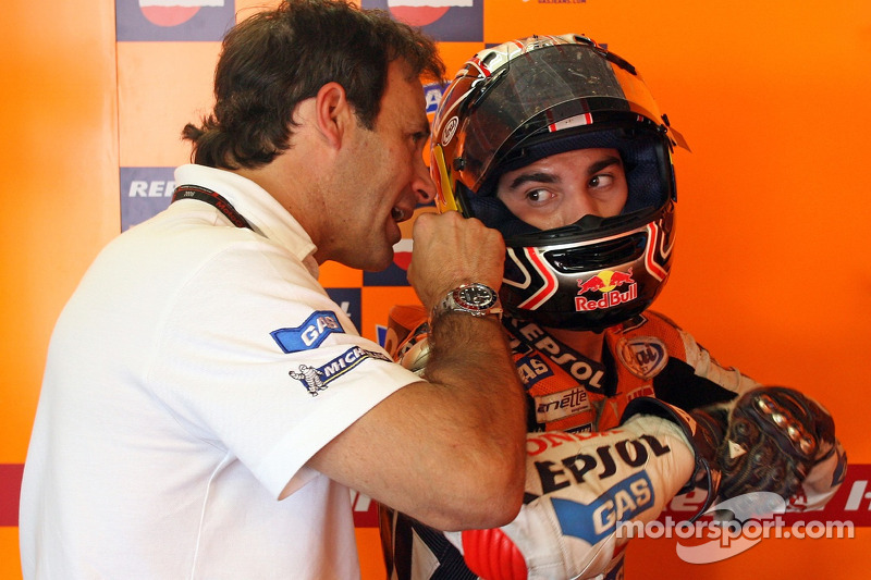 Alberto Puig y Dani Pedrosa