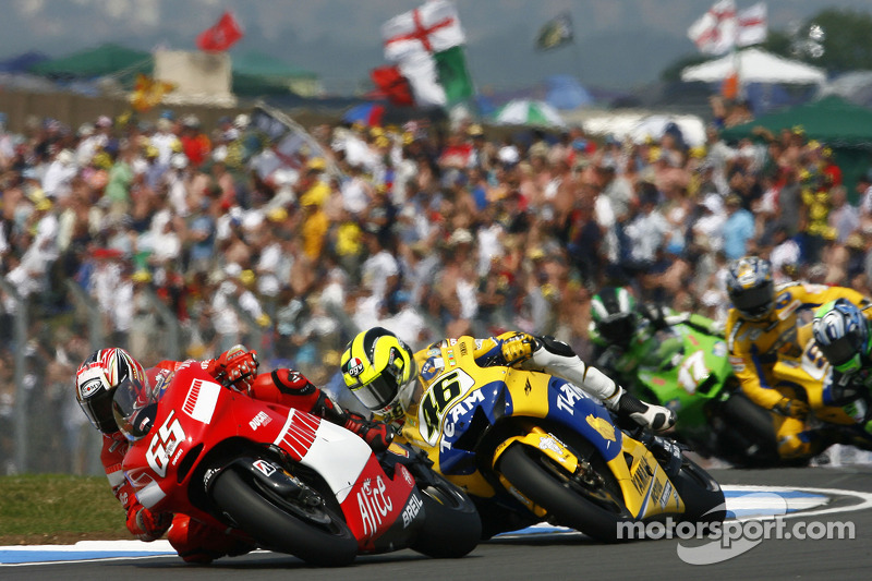 Loris Capirossi et Valentino Rossi