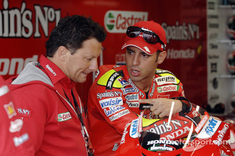 Marco Melandri Y Fausto Gresini