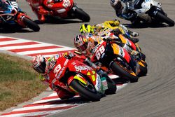 Marco Melandri et Nicky Hayden