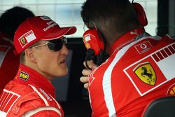 Michael Schumacher und Ross Brawn