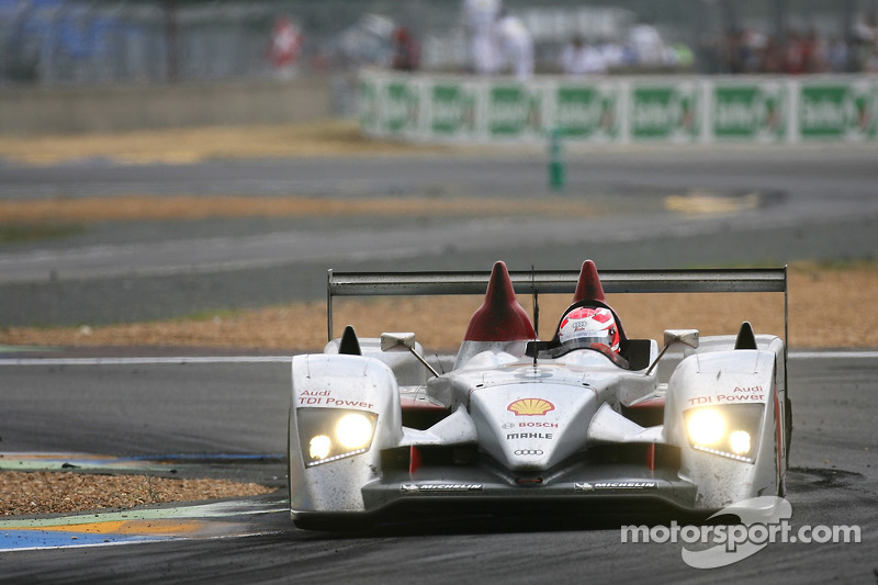 #8 Audi Sport Team Joest Audi R10: Marco Werner, Frank Biela, Emanuele Pirro