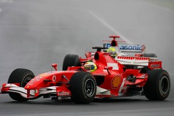 Felipe Massa and Ralf Schumacher