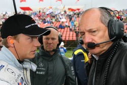 Kimi Raikkonen dan Ron Dennis