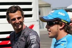 Pedro de la Rosa ve Fernando Alonso