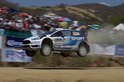 Elfyn Evans y David Barrit, M-Sport Ford Fiesta WRC