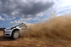 Elfyn Evans and Daniel Barrit, M-Sport Ford Fiesta WRC