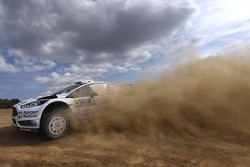 Elfyn Evans and Daniel Barrit, M-Sport Ford Fiesta WRC