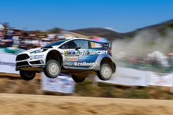 Elfyn Evans et Daniel Barrit, M-Sport Ford Fiesta WRC