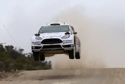 Elfyn Evans and Daniel Barrit, M-Sport Ford Fiesta WRC