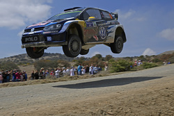Andreas Mikkelsen et Ola Floene, Volkswagen Polo WRC, Volkswagen Motorsport