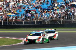 Tiago Monteiro, Honda Racing Team JAS Honda Civic WTCC Gabriele Tarquini, Honda Racing Team JAS Honda Civic WTCC