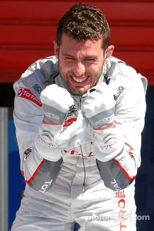 Race winner Jose Maria Lopez, Citroën Total WTCC Citroën C-Elysée WTCC