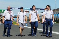 Валттери Боттас, Williams, прогулка по трассе