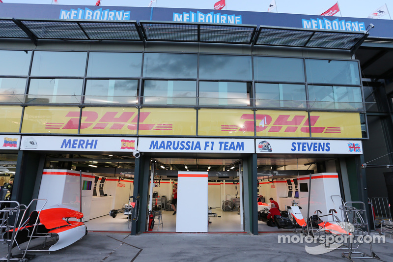 Боксы Manor F1, Гран При Австралии
