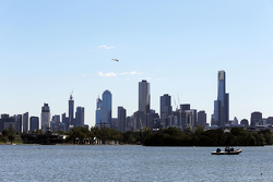 Scenic Melbourne skyline