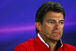 Graeme Lowdon, Manor F1 Team Chief Executive Officer in the FIA Press Conference