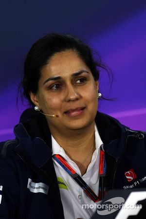 Мониша Кальтенборн, руководитель Sauber Team