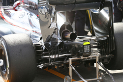McLaren MP4-30, difusor trasero