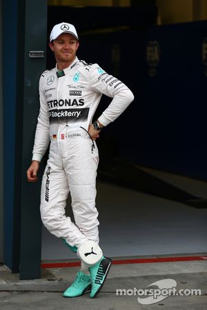 Segundo lugar, Nico Rosberg, Mercedes AMG F1