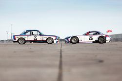 1975 BMW IMSA 3.0 CSL and 2015 Team RLL BMW Z4