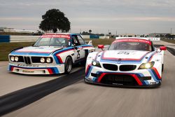 1975 BMW 3.0 CSL IMSA y 2015 Equipo RLL BMW Z4