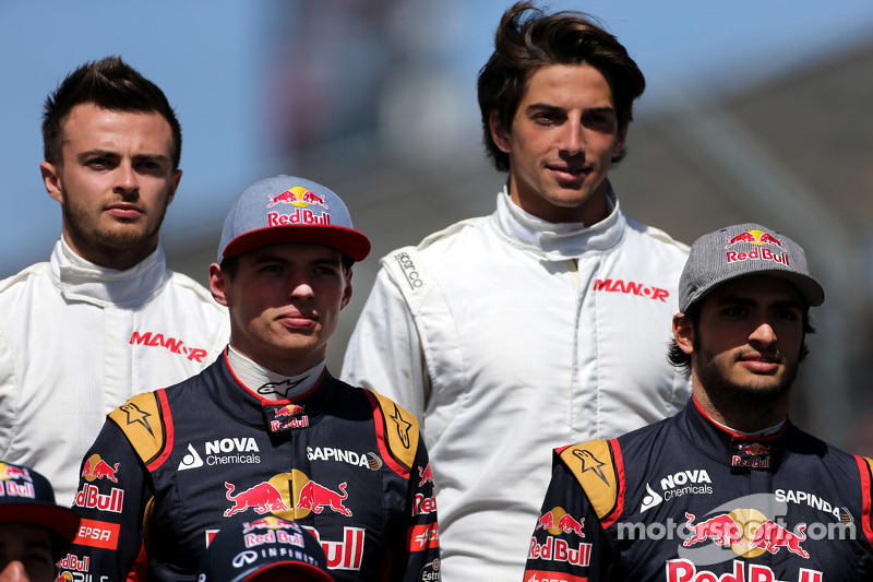 Max Verstappen, Scuderia Toro Rosso y Carlos Sainz Jr., Scuderia Toro Rosso