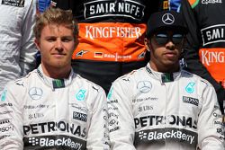 Нико Росберг и Льюис Хэмилтон, Mercedes AMG F1 Team