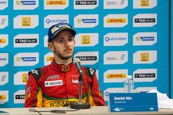 Post-carrera rueda de prensa: el tercer lugar Daniel Abt