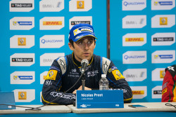 Post-gara conferenza stampa: vincitore Nicolas Prost, il secondo posto Scott Speed, il terzo posto Daniel Abt