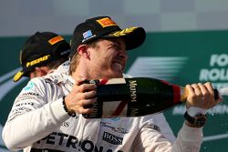 Second place Nico Rosberg, Mercedes AMG F1 Team