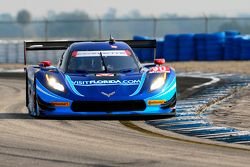 #90 VisitFlorida.com Racing Corvette DP: Richard Westbrook, Michael Valiante, Mike Rockenfeller, Guy Cosmo