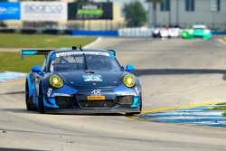 #23 Team Seattle/Alex Job Racing，保时捷911 GT America: Ian James, Mario Farnbacher, Alex Riberas