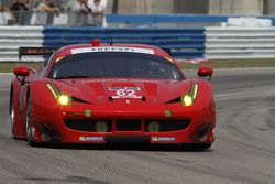 #62 Risi Competizione Ferrari F458: Pierre Kaffer, Andrea Bertolini, Giancarlo Fisichella