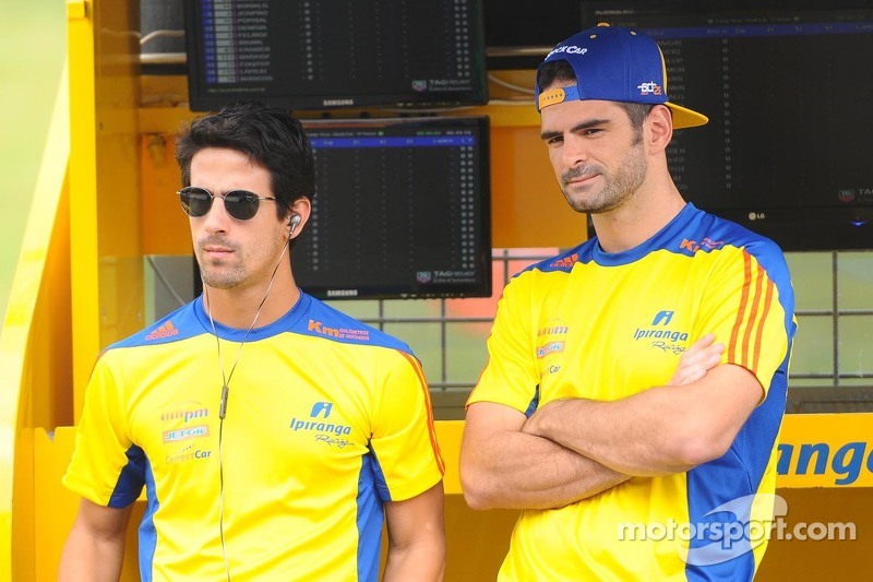 Lucas di Grassi and Thiago Camilo