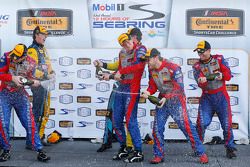 Podium: 1. Robin Liddell, Andrew Davis, Stevenson Motorsports; 2. Lawson Aschenbach, Matt Bell, Stev