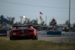 #63 Scuderia Corsa Ferrari 458 Italia: Bill Sweedler, Townsend Bell, Anthony Lazzaro