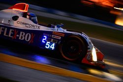 #54 CORE autosport Oreca FLM09: Jon Bennett, Colin Braun, James Gue